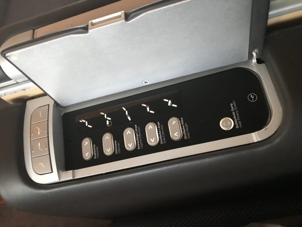 Seat Control Panel