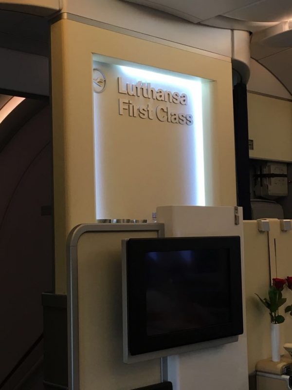 Lufthansa A380 First Class
