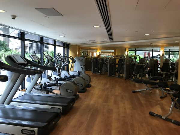 Intercontinental Hong Kong gym