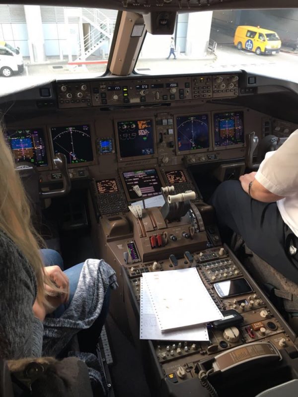 Boeing 777ER Cockpit