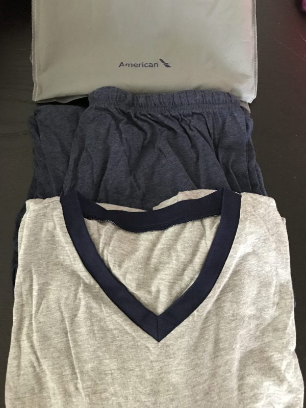American Airlines First Class Pajamas