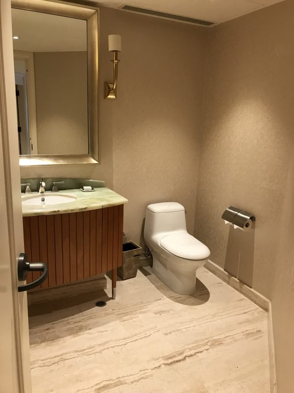 King Premier Suite guest bathroom