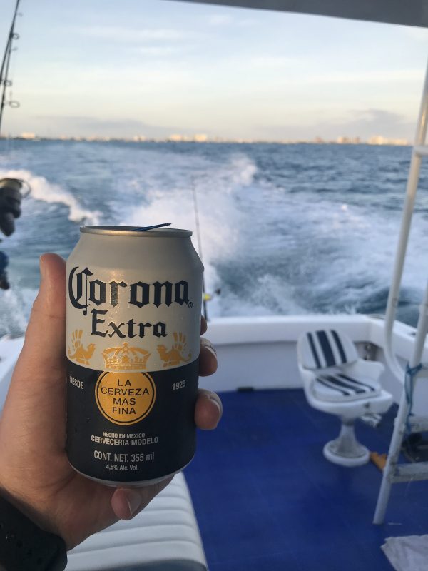 Perjalanan memancing di Cancún